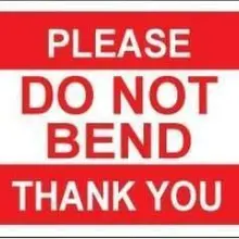 1000 шт./лот 10x6 см с нами можно связаться следующими способами не сгибать, спасибо, слипчивый стикер/Почтовая этикетка, пункт No. DN20