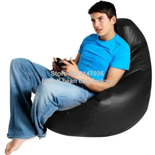 Grand pouf gamer imperméable, chaise de plage, coussin de meubles