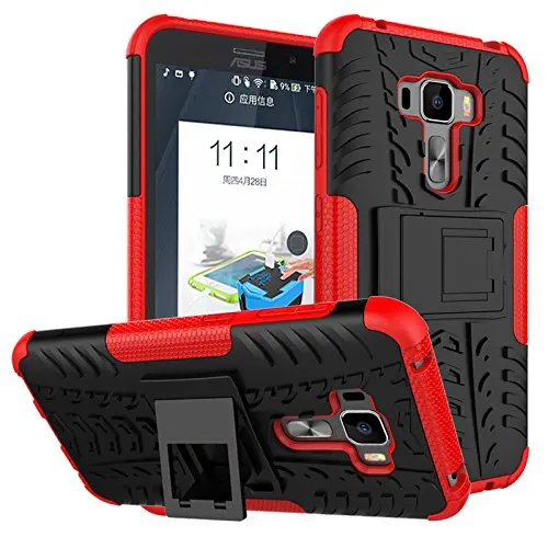 

Phone Case ZenFone 3 Laser ZC551KL Case Armor Hard Cover Silicone Case For Asus ZenFone 3 Laser Dual Protective Cover Case