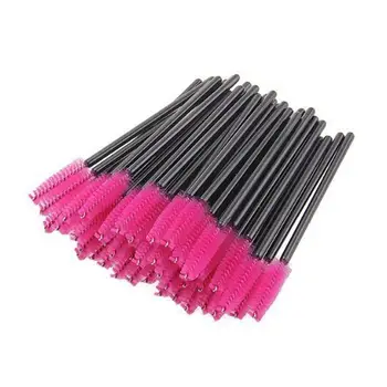 

50pcs Disposable Eyelash Useful Eyelash Brushes Mascara Brushes Wands Makeup Brushes for Girls Women Ladies Teens