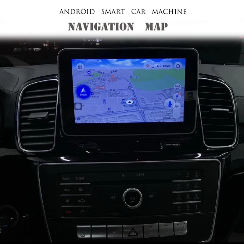 Clearance LiisLee Car Multimedia GPS Audio Radio For Mercedes Benz MB GLE Class W166 C292 2015~2018 Original Style Navigation NAVI 4