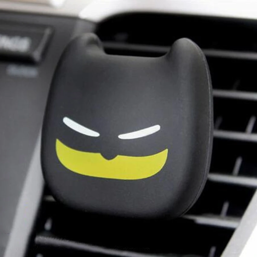 2pcs Air Freshener Solid Perfume Cute Cartoon Devil Shaped Air