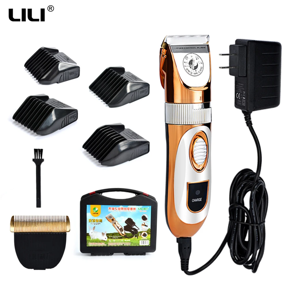 

LILI Professional High Power Electric Pet Clipper Cat Dog Rabbit Hair trimmer shaving animal Hair cutting machine 110V-240