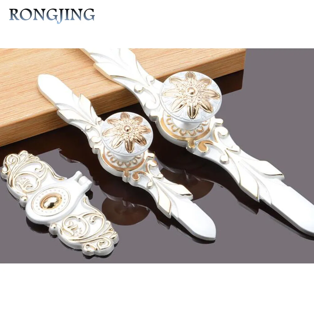 Ivory Antique Drawer Knobs Vintage Kitchen Cupboard