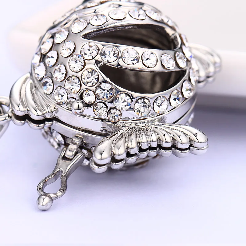 3pc big fish shape with zircon beads cage pendant findings 35x35mm (Fit 6 15mm Beads) BCPPHJ003|pendant findings|bead cagebeads |
