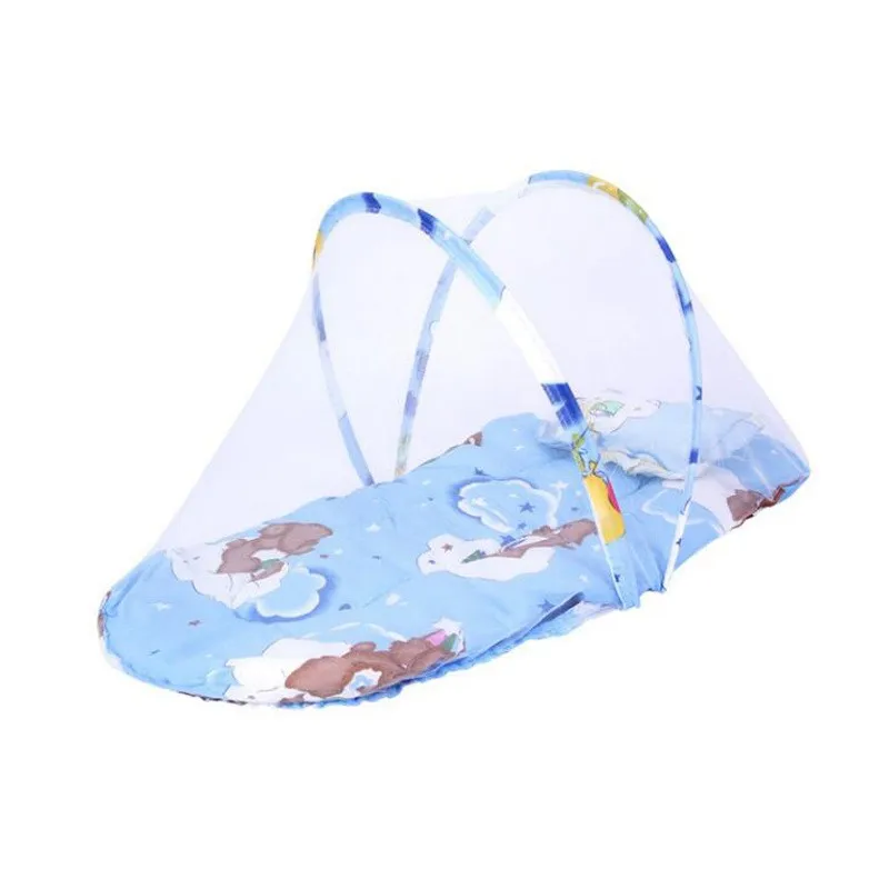 MOTOHOOD Baby Bed Portable Foldable Crib Netting  Child Baby Stroller Mosquito Net, Baby Portable Folding Mosquito Netting Cover (1)