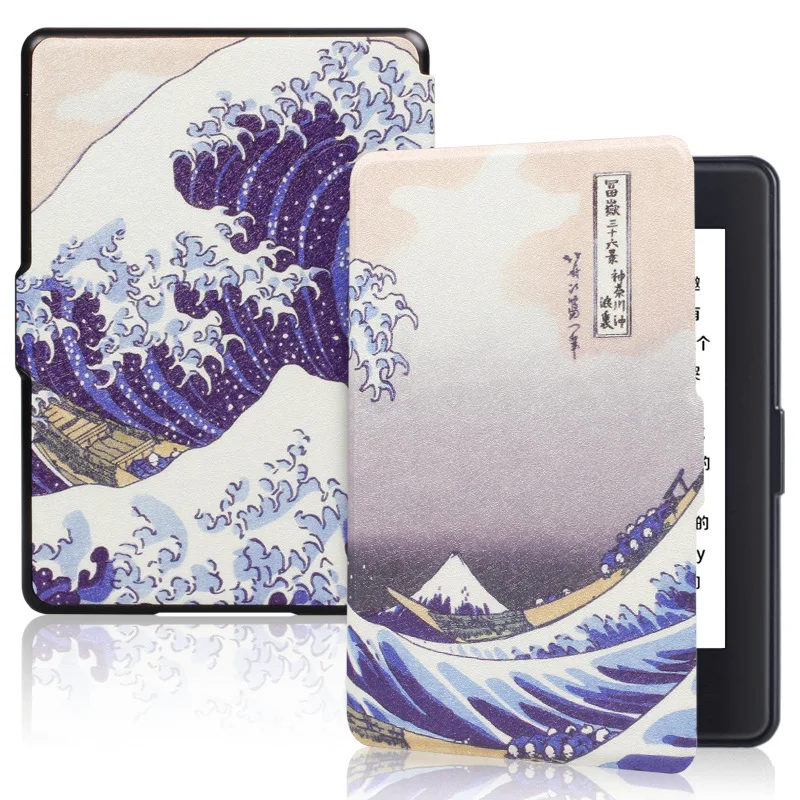 Для Amazon новинка Kindle 8-го поколения ультратонкий Магнитный чехол кожаный чехол для Kindle 8 чехол с функцией сна и пробуждения - Цвет: 8th09