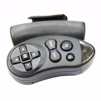 

1Pc Black Car Universal Steering Wheel Remote Control Learning For Car CD DVD VCD