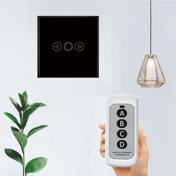 

LED Dimmer Touch Sensor Switch EU Standard Wireless Controller with Remote Wall switch For LED Lamp Lights Touch Switch 170-240V