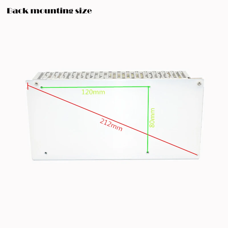 Новый 24V8.5A 200W Питание AC 96V 240V Вход DC 24V Светодиодный драйвер для светодиодный