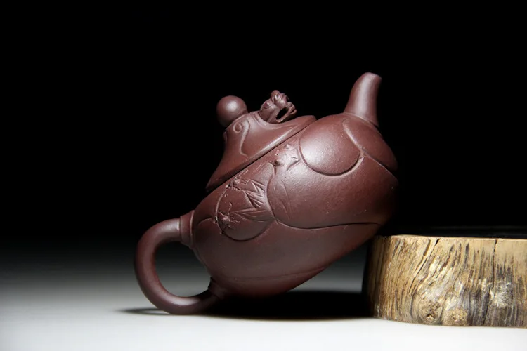 Маленькая рыбка Дракон Чайник Чайная посуда Исин Чайный горшок zisha чайный горшок фильтр ручной работы чайный набор кунг-фу 180 мл китайские чайные горшки