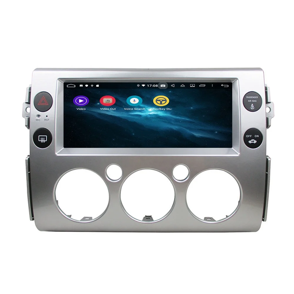 Cheap DSP Android 9 Car GPS navigation For TOYOTA FJ cruiser 2007-2017 multimedia DVD player head unit radio tape recorder auto stereo 5