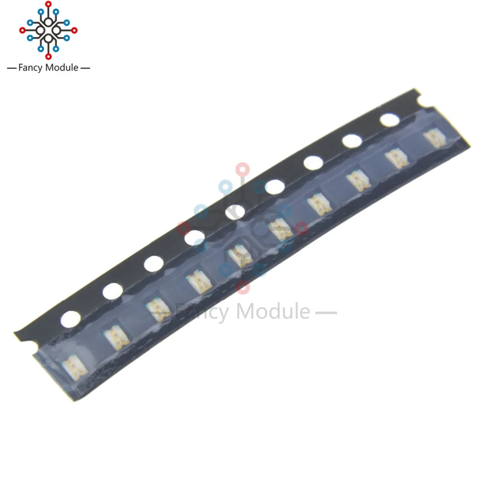 500 шт красный 0805 SMD SMT супер яркий светодиодный
