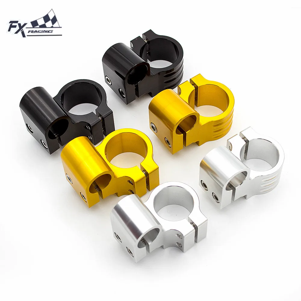 

7/8" 22mm Universal Handlebar Raise Clip On Motorcycles Handlebar Clip On Heads Clamp Fork 31mm 33mm 35mm 36mm 37mm 41mm