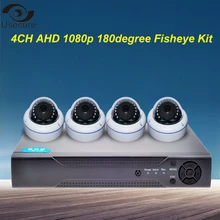 AHDH 2MP 1080 P Video Surveillance Cctv-systeem 4CH Volledige HD 1080 P HD AHD DVR Kit 4*1080 P Outdoor Bewakingscamera systeem