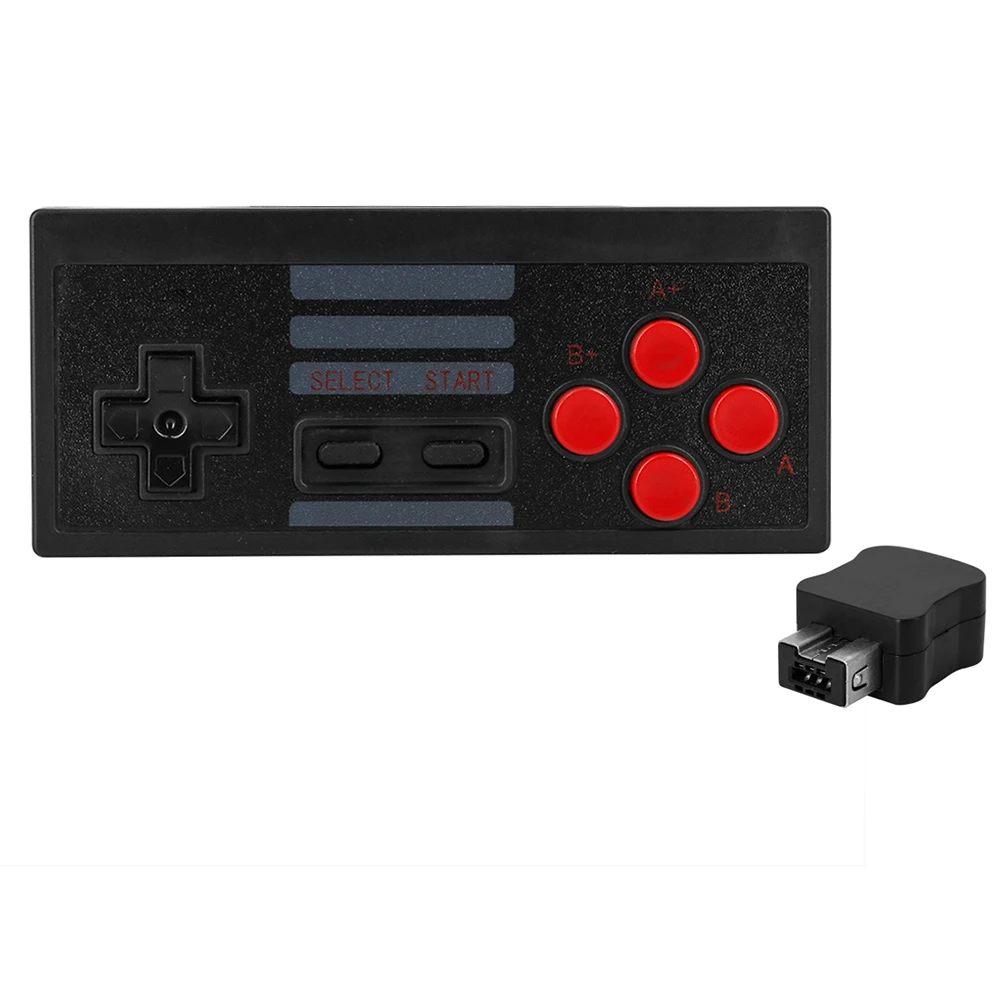 YTTL беспроводной контроллер для классический мини, NES Edition геймпад и ПК/USB кнопочный контроллер с беспроводной приемник не NES