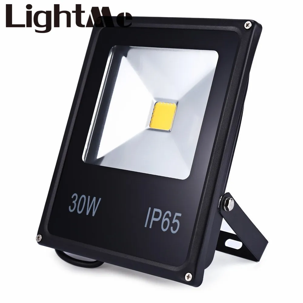 

2016 New AC 85-265V 30W Outdoor LED Flood Light Waterproof 3000K-3500K 2000lm Security Projection Lamp Energy Saving Floodlight