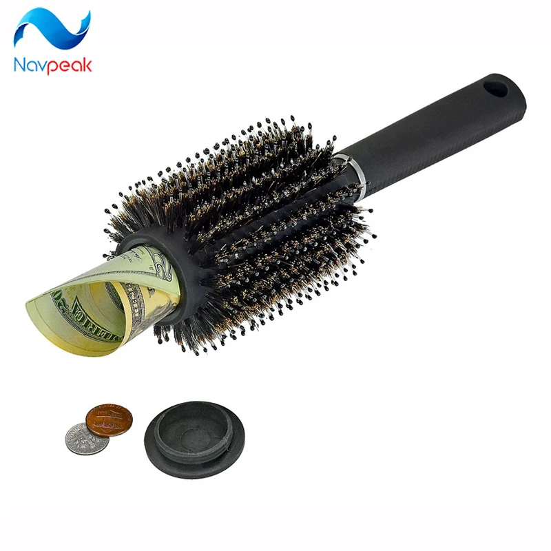 

Hair Brush Secret Stash Box Safe Diversion Secret Security Hidden Valuables Hollow Container Home Secret Compartment