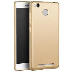 Матовая Корпус для Xiaomi Redmi 3 Футляр Пластик задняя крышка Coque 360 Защита Fundas для Xiaomi Redmi 3 S 3 Pro 3 чехол для телефона