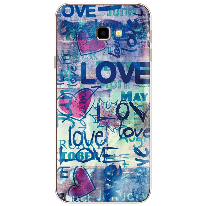 Luxury Lovers deer Cartoon Phone Soft TPU Cases For Samsung Galaxy J4 Plus J4Plus Case Silicone 6.0inch Case Coques Fundas Cover