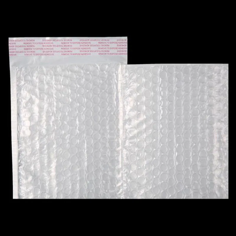 10 шт. белый(15*18 см+ 3,5 см* 5 г) Водонепроницаемый солнцезащитный Экспресс-пузырьковый конверт для почты сумка-конверт