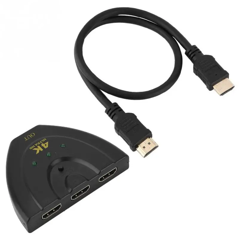 HDMI HUB 1080P HD 3 in 1 out HDMI Splitter Display Auto Switch Hub PC