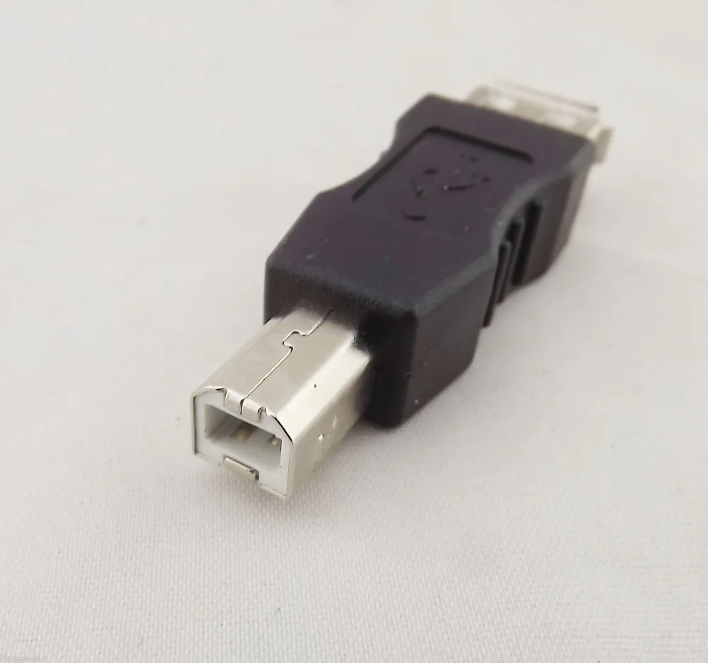 10 шт. USB 2 0 Тип A Женский к B Мужской адаптер конвертер|female female|female to femalefemale male |