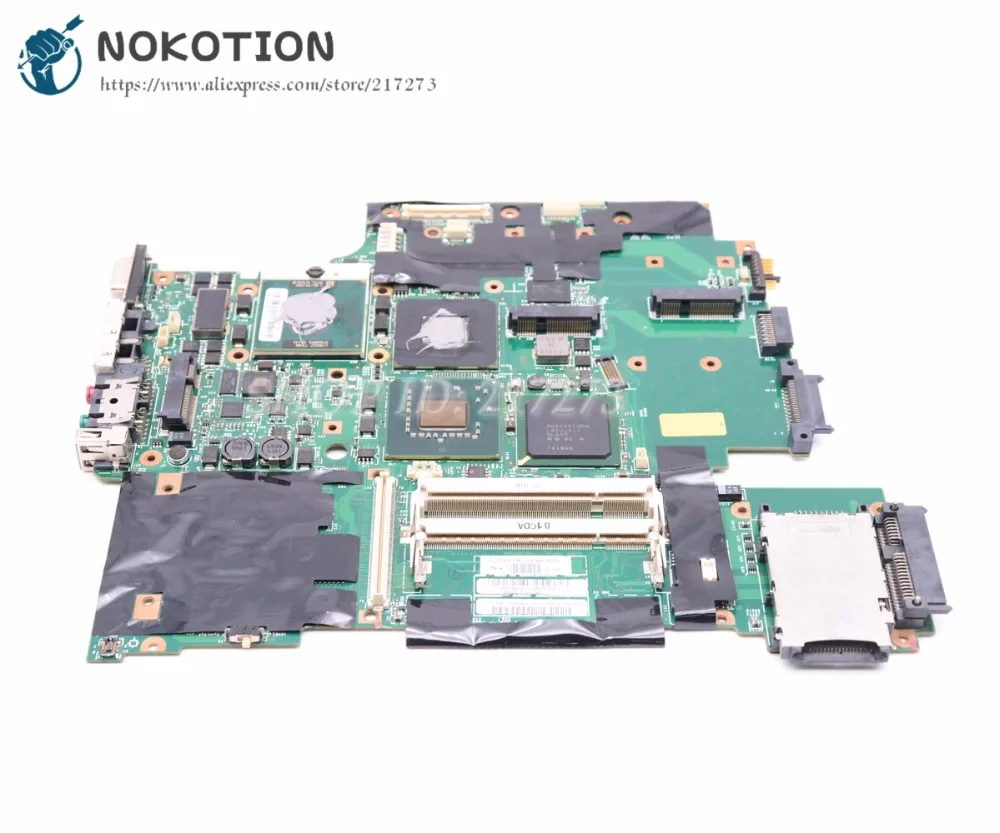 NOKOTION 42W7876 44C3928 материнская плата для Lenovo IBM thinkpad T61 ноутбука 15 4 &quot965PM DDR2 Бесплатный