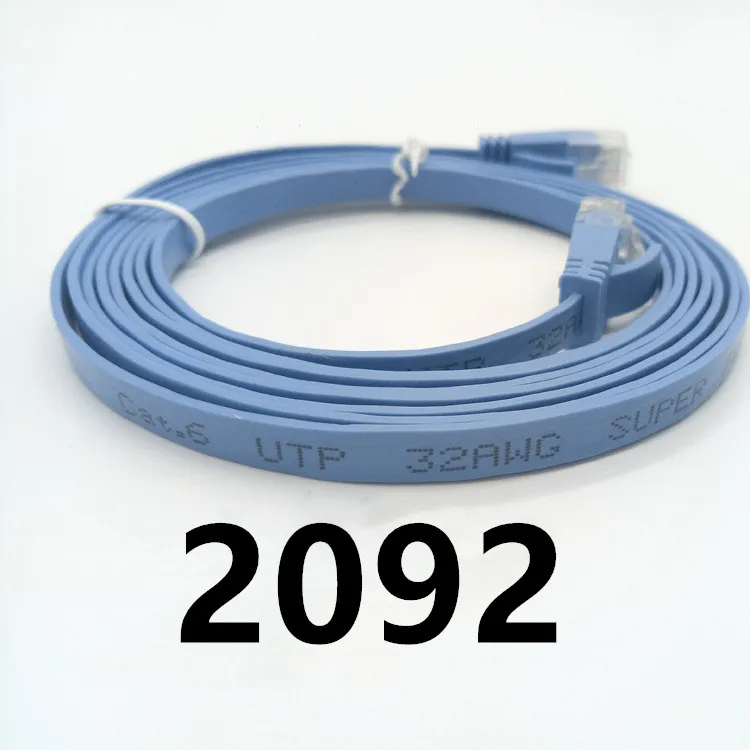 

DZ MEIBAI 2018 Cable High Speed RJ45 CAT5E Ethernet Network Flat LAN Cable UTP Patch Router Cables 2092