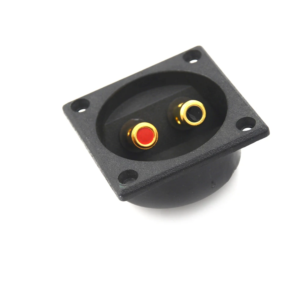 Car Stereo Speaker Box Terminal Round Spring Cup Connector Subwoofer