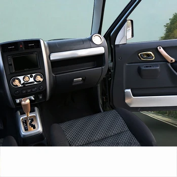 

Lsrtw2017 Aluminum Alloy Car Central Control Gear Panel Decorations for Suzuki Jimny