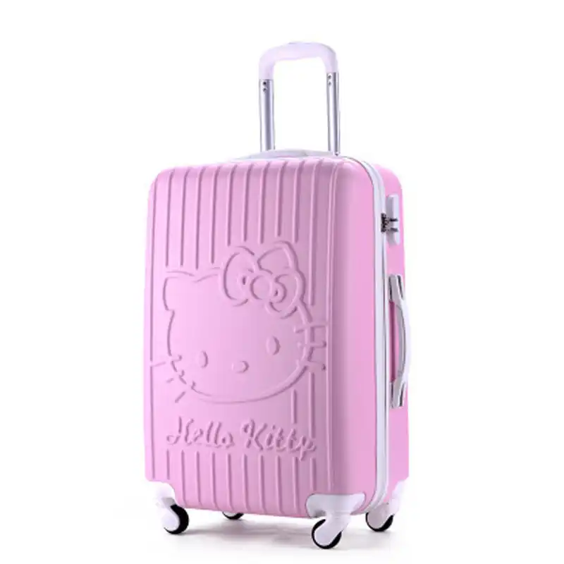 hello kitty spinner luggage