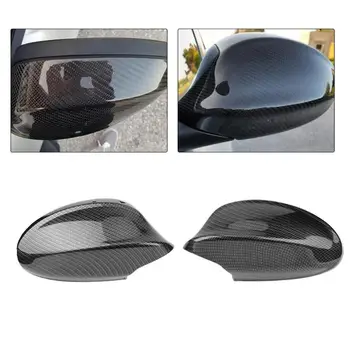 

Carbon Fiber Auto Car Rearview Side Mirror Cover Cap for BMW 3 Series E90 4D Sedan 2006-2008 Car Blind Spot Mirror Cover
