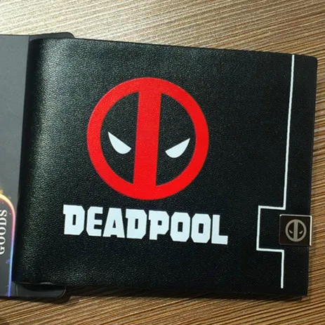 

New cartoon wallet Deadpool Superman Batman multi - card wallet short wallet