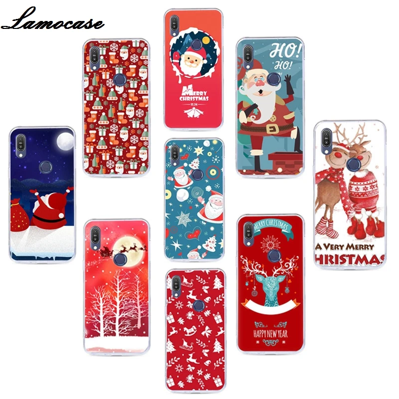 Чехол для ASUS Zenfone Max Pro M1 ZB602KL ZB 601KL новогодний чехол ZC520KL ZB500KL ZC554KL ZB570TL|Бамперы| |