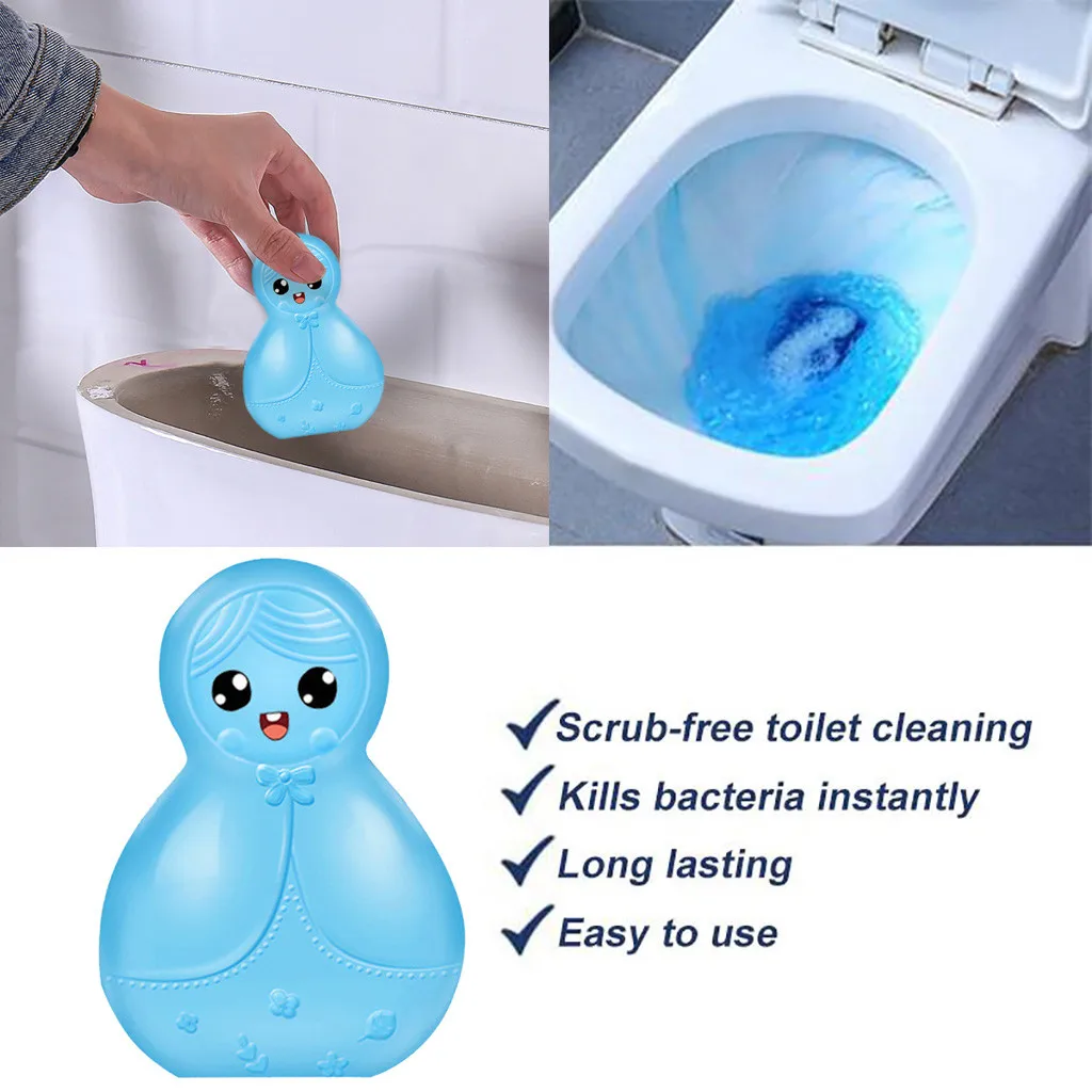 Домашнее Очищение супер инструмент быстрое вспенивание средства для чистки туалетов автоматический очиститель для туалета волшебный смыв бутылка помощник синий пузырь удивительный