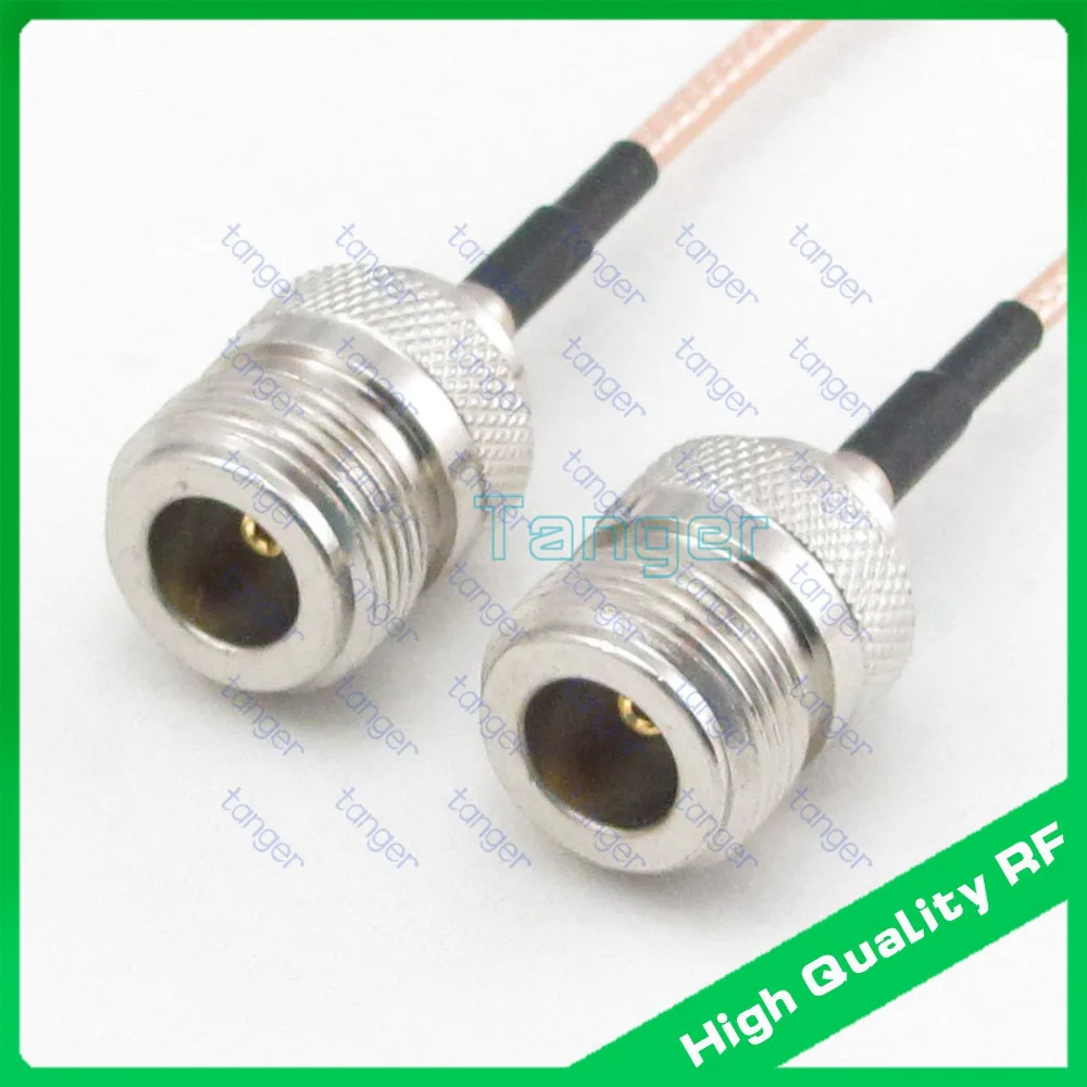 

Tanger N female jack to N female jack connector with RG-316 RF Coaxial Pigtail Jumper cable 20" 50cm High Quality RF cables