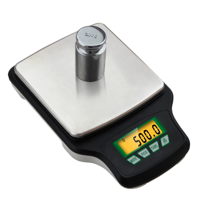 Кухонные весы для дома точные цифровые электронные весы пластиковые измерительные инструменты для приготовления пищи зерно ЖК-дисплей 3000 г/0,1 г