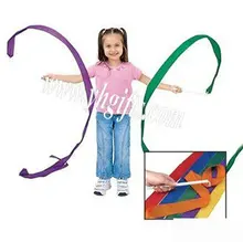 4PCS LOT Gymnastics belt Toy Sports Early educational toys Movement alility developing Kids toys Birthday gift