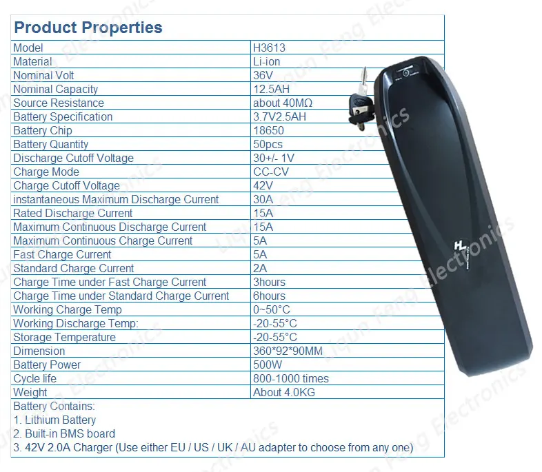 Flash Deal Free Customs No Tax New Hailong 36V 13Ah Electric Bike Lithium Scooter Battery 500W E-Bike Battery with 20A BMS 42V 2A Charger 1 Flash Deal Free Customs No Tax New Hailong 36V 13Ah Electric Bike Lithium Scooter Battery 500W E-Bike Battery with 20A BMS 42V 2A Charger 1