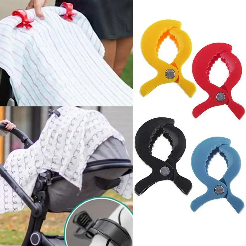 Baby Stroller Car Seat Accessories Clamp Pram Peg To Hook Cover Blanket Clip