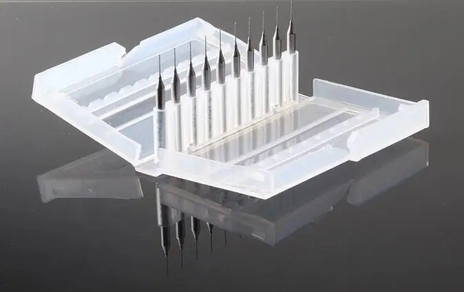 Новинка; 10 шт. PCB сверло из вольфрамового сплава 2,05/2,1/2,15/2,2/2,25/2,3/2,35/2,4/2,45/2,5 мм печатных плат с ЧПУ Алмазные сверла