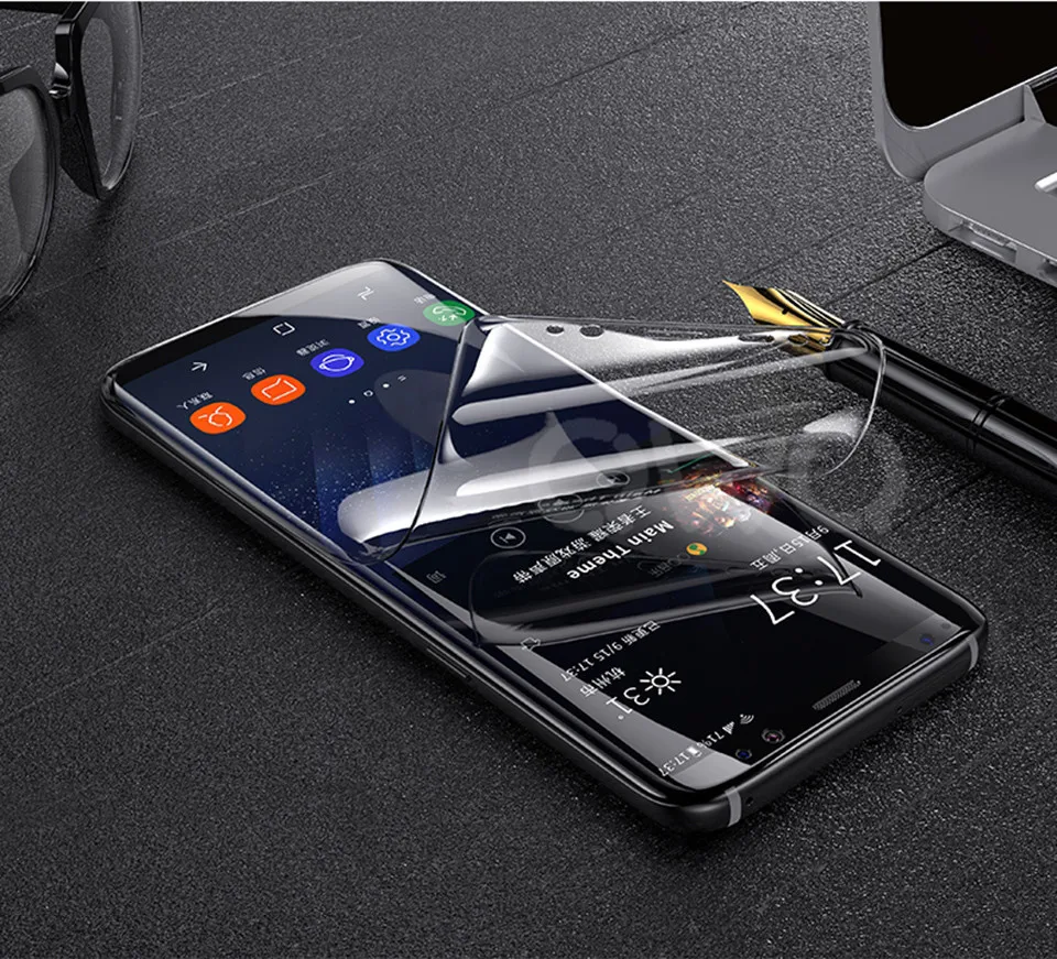 3D Curved Soft Screen Protector For Samsung Galaxy S9 S8 Plus Full Cover Protector Film For Samsung Note 8 S6 S7 Edge Not Glass 2 (5)