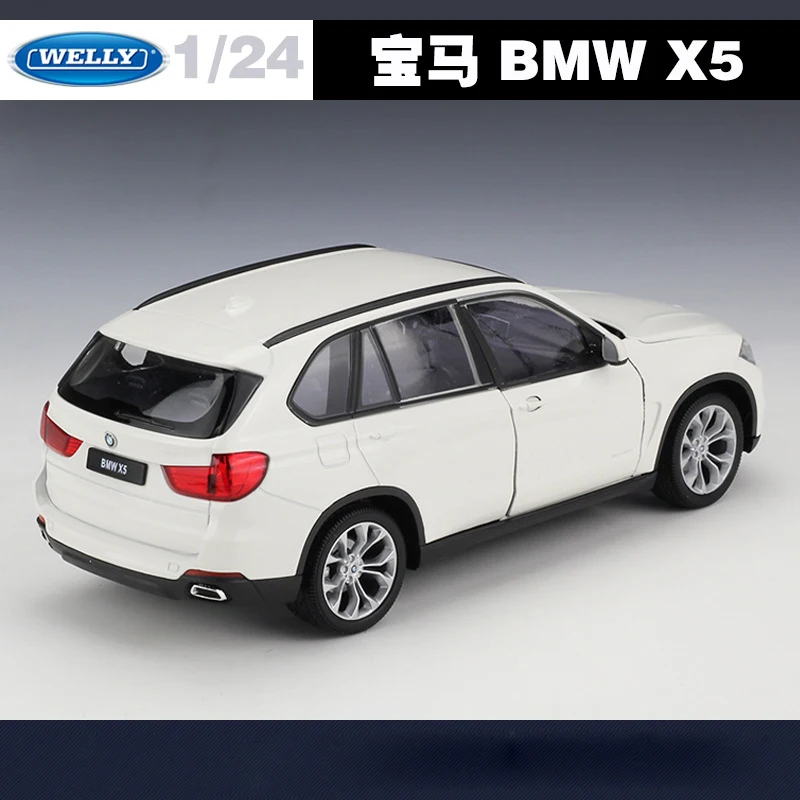 Высокая имитация WELLY 1:24 модель Классический литой автомобиль BMWX5 внедорожник металлический сплав автомобиль для детей Подарки Игрушка X5 внедорожник автомобиль коллекция