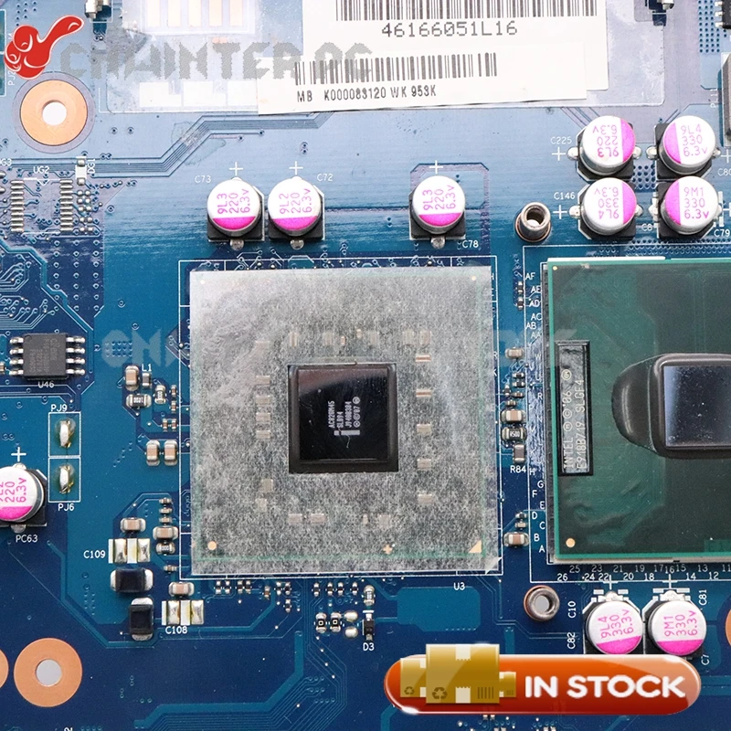  NOKOTION For toshiba Satellite L500 L505 Laptop motherboard HD GMA DDR2 only ree cpu K000083120 K00