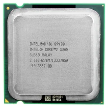 Процессор intel core 2 quad Q9400 cpu (2,66 ГГц/6 м/1333 ГГц) разъем LGA 775 настольный процессор Бесплатная доставка Материнская плата cpu combo