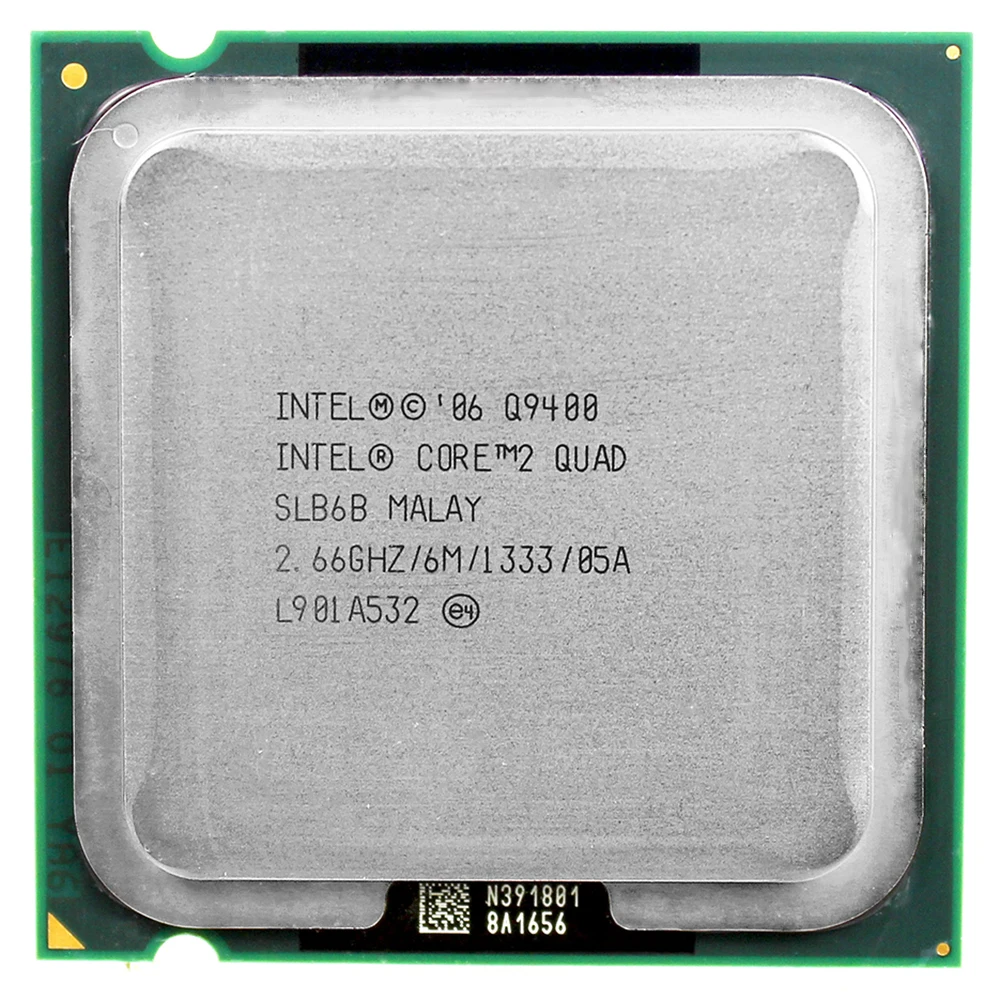 إنتل كور 2 كواد المعالج q9400 (2.66 جيجا هرتز/6 متر/1333 جيجا هرتز) شحن مجاني اللوحة المقبس lga 775 cpu desktop cpu كومبو إنتل كور 2 كواد المعالج q9400 (2.66 جيجا هرتز/6 متر/1333 جيجا هرتز) شحن مجاني اللوحة المقبس lga 775 cpu desktop cpu كومبو