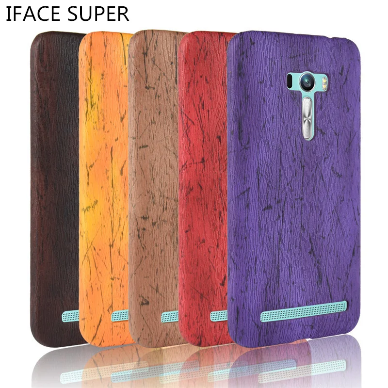 

PU Leather Hard Plastic shell 5.5" for Asus Zenfone Selfie ZD551KL Case For Asus Z00UD Z00UDB Cell Phone back Cover Case