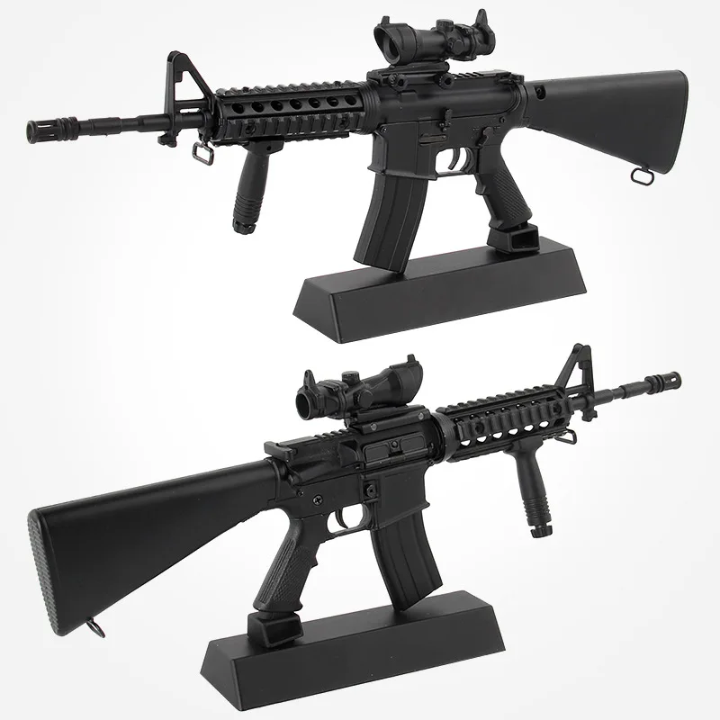 Модель игрушечного пистолета из искусственного сплава DIY 3D Сплав стерео мозаика военные известные игрушки с огнестрельным оружием разборная шкала сборки 1:3. 5
