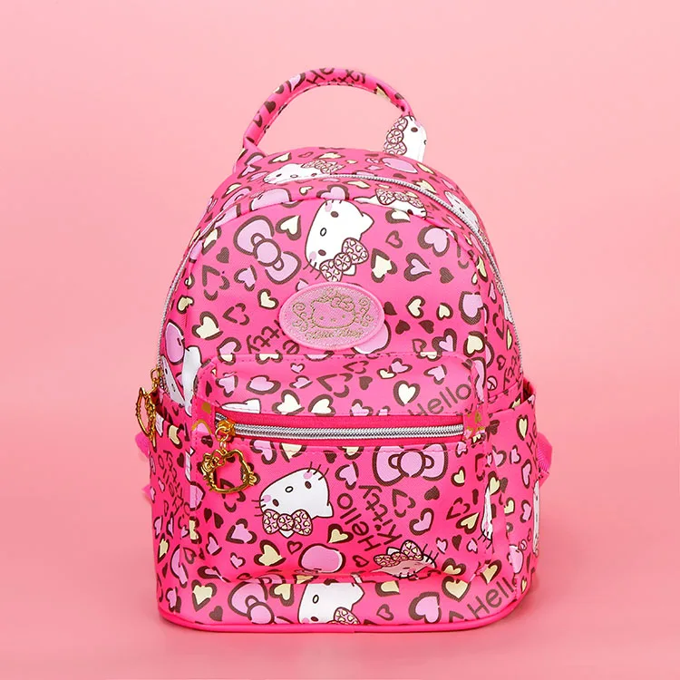 Милый рюкзак «Котенок» с рисунком «Hello» для детей, школьный рюкзак Hellokitty, рюкзак для котята Коты, подарок для девочек